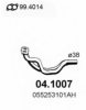 VW 055253101AH Exhaust Pipe